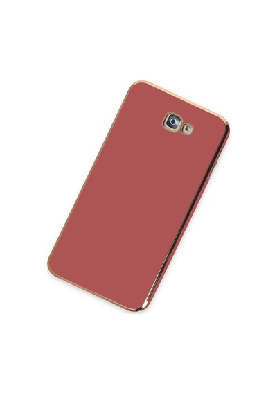 Samsung Uyumlu Galaxy J7 Prime Uyumlu Kılıf Volet Silikon - Kırmızı