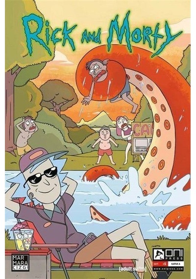 Rick and Morty 5 - Zac Gorman - Marmara Çizgi