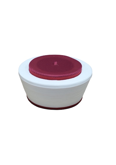 Fabrikam06 Bordo Sarık İmam Sarığı Cami Sarığı Namaz Sarığı S102 57 Cm Bordo - Beyaz