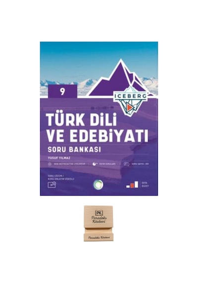 Okyanus 9. Sınıf Iceberg Türk Dili Ve Edebiyatı Soru Bankası + Telefon Standı