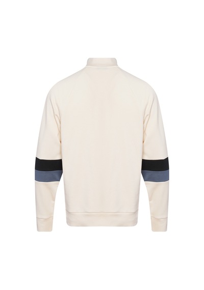 Hummel Hunter Yarım Fermuarlı Sweatshırt 922404-9157 Ekru