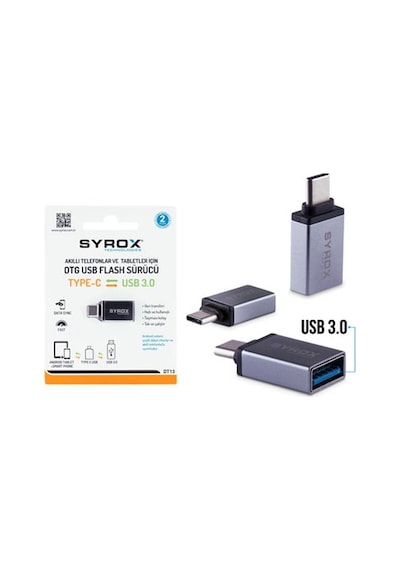 Syrox DT13 Type-C Otg Usb To Type-C Çevirici Dönüştürücü