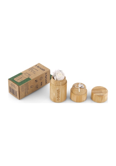 T-Brush Naneli Bambu Kutu Diş İpi 30 M