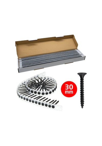 Rox 0343 Ahşap Şerit Vidası 3.5x30 Mm 1000 Adet Vida 3.5 x 30 MM
