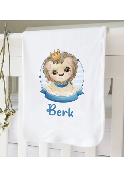 Bk Kids Kişiye Özel İsimli 6 Parça Bebek Body Zıbın Battaniye Ve Yastık Hediye Seti, Yeni Doğan Bebek Giyim Hediyesi-5