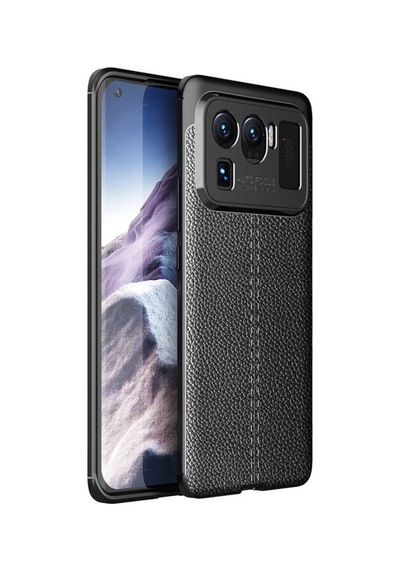 Xiaomi Mi 11 Ultra Kılıf Zore Niss Deri Desenli Silikon Kılıf