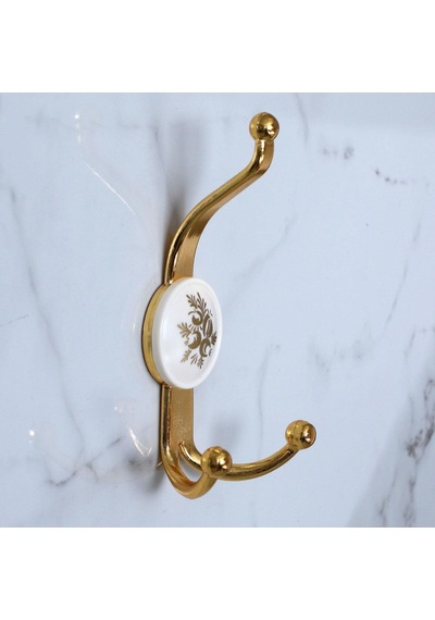 5 Adet Gold Altın Askı Dolap Askılık Askılığı Banyo Mutfak Askısı Duvar Kapı Elbise Kıyafet Vestiyer Diğer