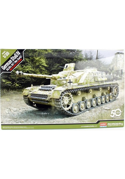 Academy 13522 1/35 Ölçek, Stug. Iv Sd.kfz. 167 Erken Dönem Tankı, Plastik Model Kiti-50341