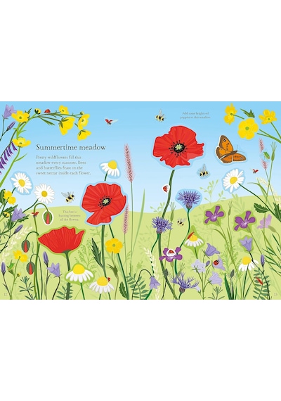 Little First Stickers Wildflowers