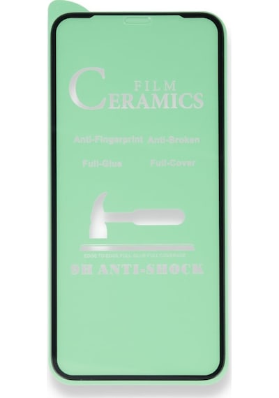 Apple Uyumlu   iPhone 8 Plus Ekran Koruyucu 9D Kırılmaz Cam Seramik Nano