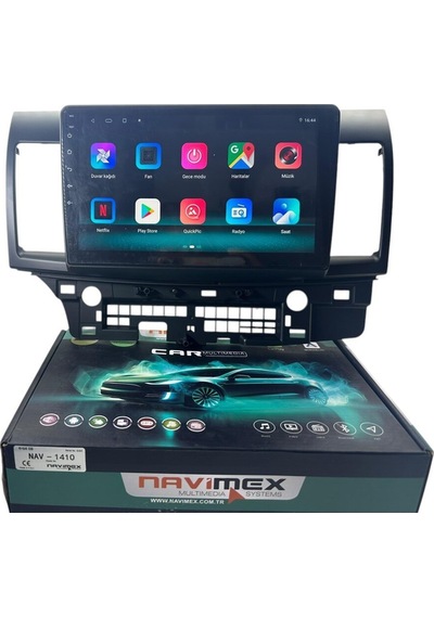 Mitsubishi Lancer 2010 Navimex Samsung İşlemcili Fanlı Profesyonel Oem Multimedia