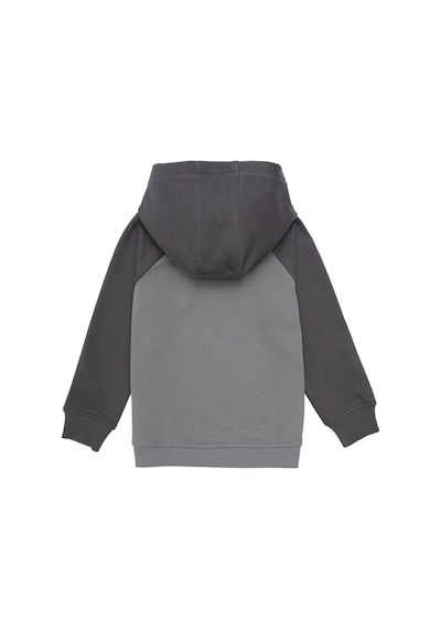 U.S. Polo Assn. Erkek Çocuk Gri Kapüşonlu Sweatshirt 50293495-VR024