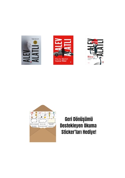 İşkenceci + Viva La Muerte Yaşasın Ölüm + Schrödinger İn Kedisi 2 - Rüya + Okuma Sticker'ları