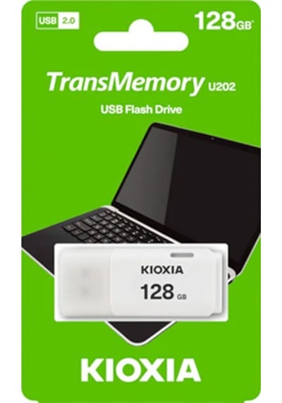 Kioxia TransMemory U202 128 GB USB 2.0 Flash Bellek