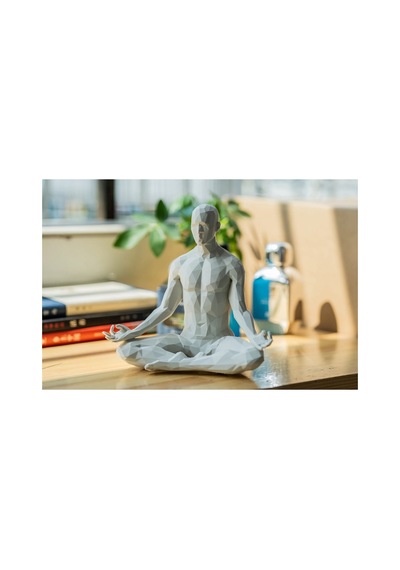 Yoga/meditasyon Yapan İskandinav Tarzı Biblo Heykel Figür Dekor Dekorasyon Hediyelik Denge Ve Huzur 12