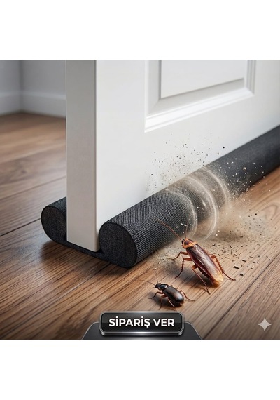 Kapı Altı Rüzgar Önleyici Isı Yalıtım Süngeri Rüzgarlık Stoper Koruması Toz Soğuk Sünger 84 CM