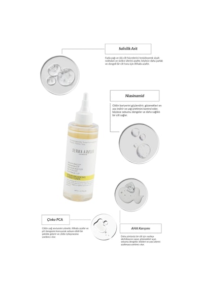 Derma Armour Amber Sebum Balancing Akne ve Siyah Nokta Karşıtı Tonik 200 ML