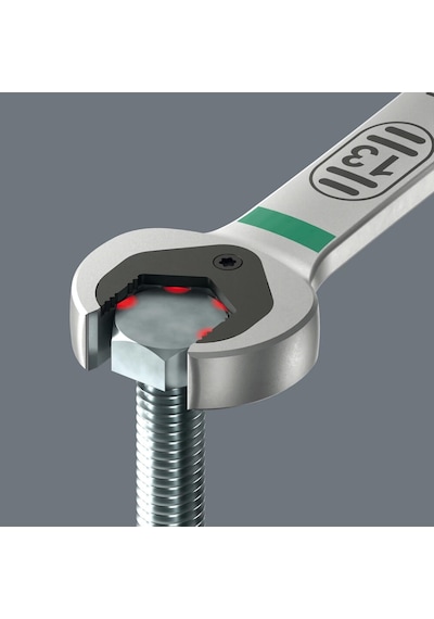 Wera 6007 Joker Sb Açık Ağız Cırcırlı Kombine Anahtar, Uzun Dizayn, 13 X 245 Mm