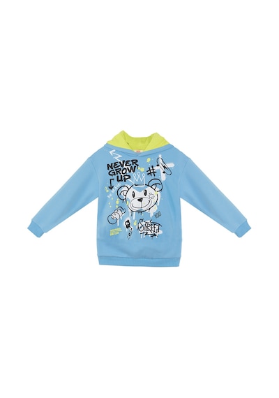 Denokids Mshb&g Cool Bear Erkek Çocuk Sweatshirt Mavi