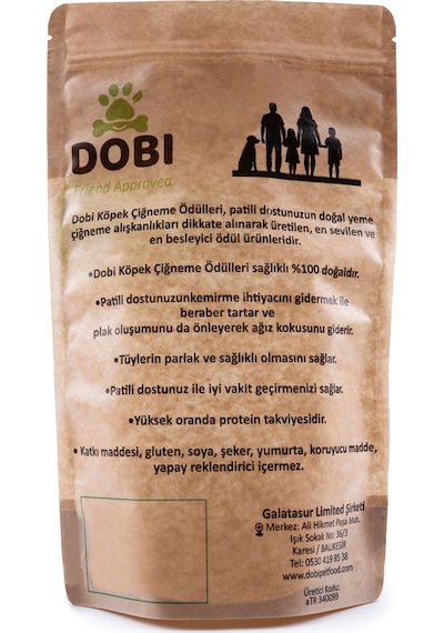 %100 Doğal Kuzu Paça Köpek Ödül Maması 2 Li Katkısız, Diş Sağlığına Destek, Uzun Çiğneme