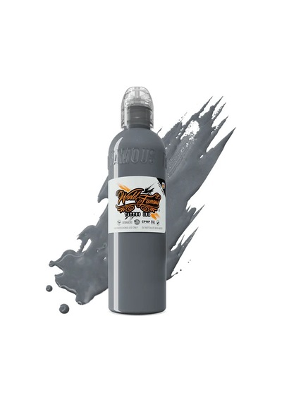Battleship Grey - World Famous Ink Dövme Boyası - 4oz/120ml