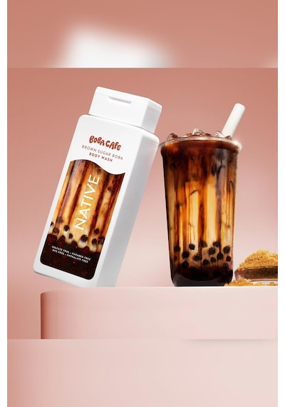 Native Boba Cafe Brown Sugar Boba Duş Jeli 532ml Diğer
