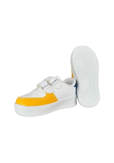 Çocuk Sneaker Spor Ayakkabı Mavi-sarı 001