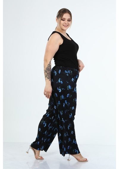 Myline Astarlı Plise Pantolon (532246862)