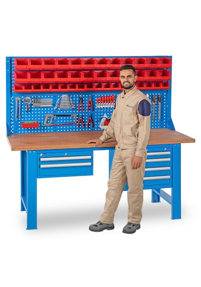 Çalışma Tezgahı-2020X760X910/1824 Mm-5.Seri-Model 7