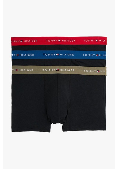 Tommy Hilfiger 3p Wb Trunk-7355 Dp Çok Renkli