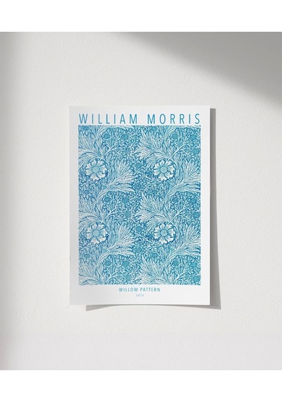 Çerçevesiz Poster William Morris Söğüt Deseni
