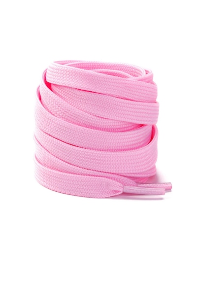 Kalzeno Spor Ayakkabı Bağcığı Yassı-converse Bağcığı-yassı Bağcık 120 Cm Şeker Pembe
