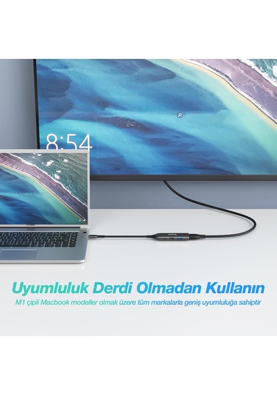 Bix Bx03hb Max Type-c To 4k Hdmı Usb Pd Dönüştürücü Adaptör