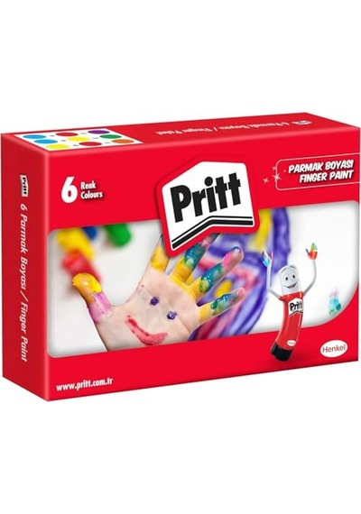 Arts Parmak Boya 6x50 Ml Genel