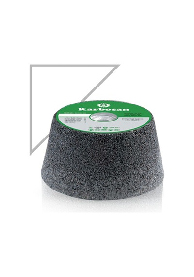Karbosan Mermer Ve Mozaik Çanak Taşlama Taşı Konik 100x50 mm 16 K