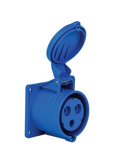 Mete Enerji 3x32a. Ip44 Makine Prizi -düz- Vidalı Bağl. 406514v