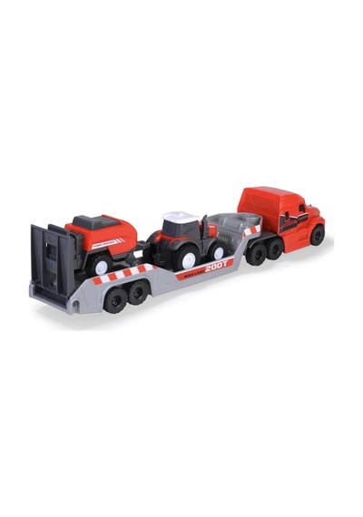 Dickie Toys Massey Ferguson Mikro Çiftlik Kamyonu Traktör Ve Römorklu 203735004