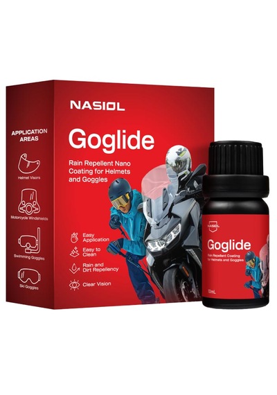 Goglide Kask Ve Gözlük Nano Yüzey Koruyucu-su İtici-nano Yağmur Kaydırıcı-1 Yıl Dayanım-10ml