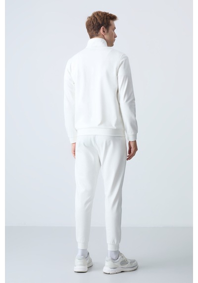 Tommy Life Hugo Ekru Jogger Erkek Eşofman Takım - 85198 Ekru