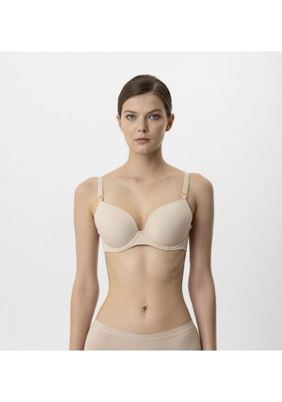 Pierre Cardin Kaplı Pamuklu Emzirme Sütyeni Ten 6117
