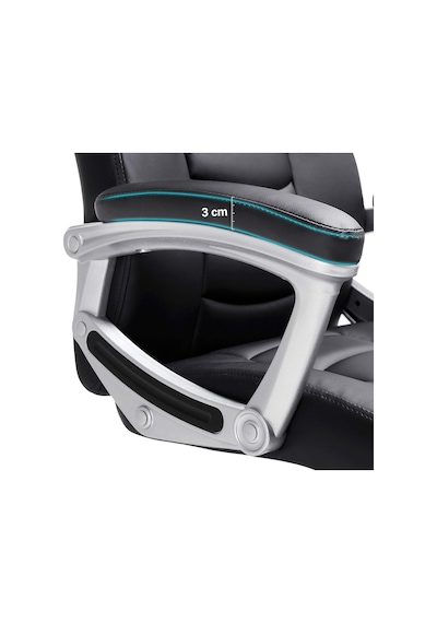 Ergonomik Ofis Koltuğu Yüksekliği Ayarlanabilir Döner Sandalye Sağlam, Dayanıklı, Siyah Obg21b 52x53x122 Cm Diğer