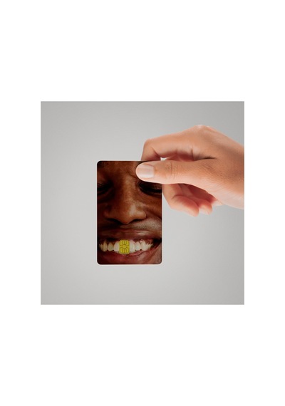 Çürük Diş Parlak Kredi/banka Kart Kaplama Sticker Yüksek Kalite Standart