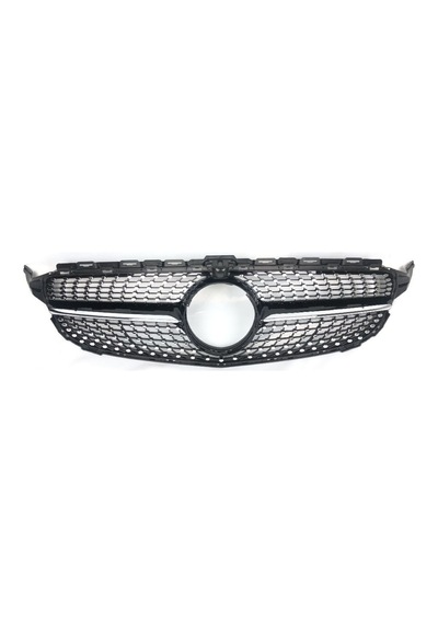 Autogp Mercedes W205 Diamond Ön Panjur Izgara Siyah 2015 / 2018