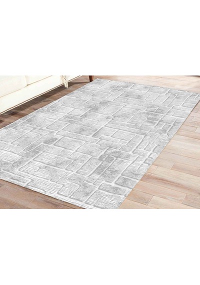 Aksu Prime Dekoratif Halı120x180 Stan Gri