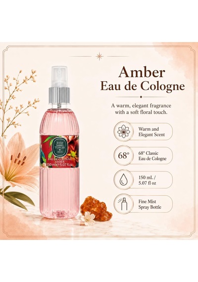Eyüp Sabri Tuncer Amber Kolonyasi Silindir Pet Şişe Sprey 150 Ml 17604549