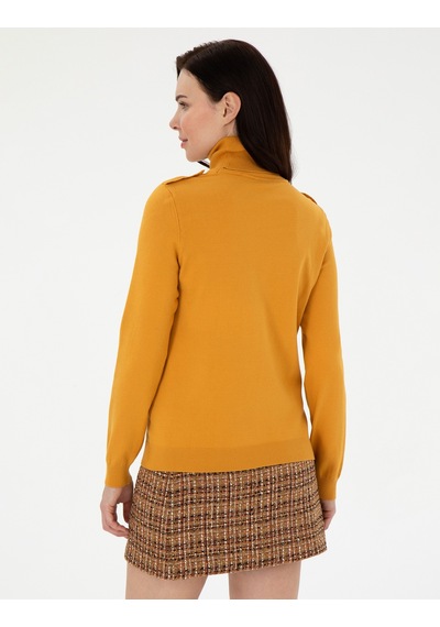 Pierre Cardin Safran Slim Fit Balıkçı Yaka Basic Kazak 50290579-vr043