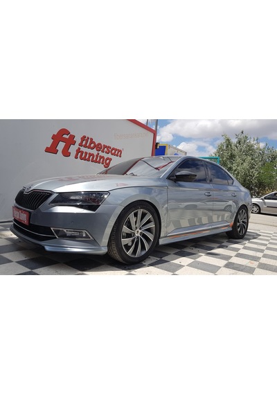 Skoda Superb 2015 . Marşpiyel Takımı-----Fibersan Tuning