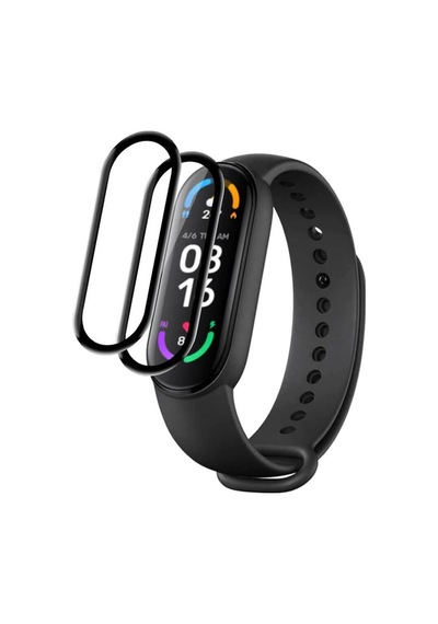 Wozlo Xiaomi Mi Band 5/mi Band 6 Uyumlu Nano Siyah Çerçeve 5d Tam Koruma Ekran Koruyucu- 2 Adet - Pr Wozlo Xiaomi Mi Band 5/mi Band 6 Uyumlu Nano Siyah Çerçeve 5d Tam Koruma Ekran Koruyucu- 2 Adet - Pr