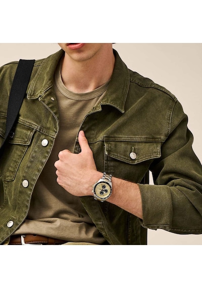 Fossil Ffs6126 Erkek Kol Saati Metalik Gri