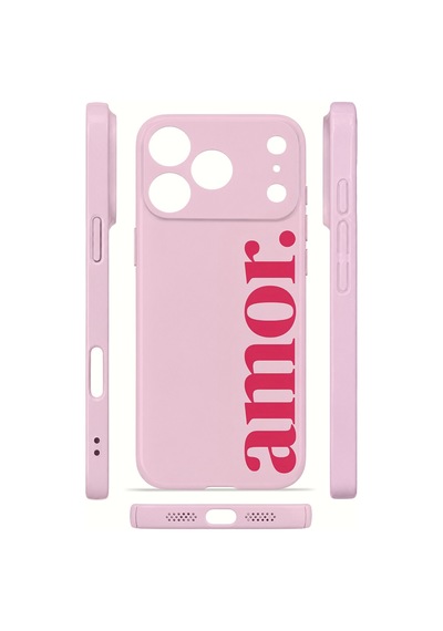 Apple iPhone Uyumlu 17 Pro Max Vorian İnce Kamera Korumalı Mika Kılıf Amor Sunset Amor Sunset Mika